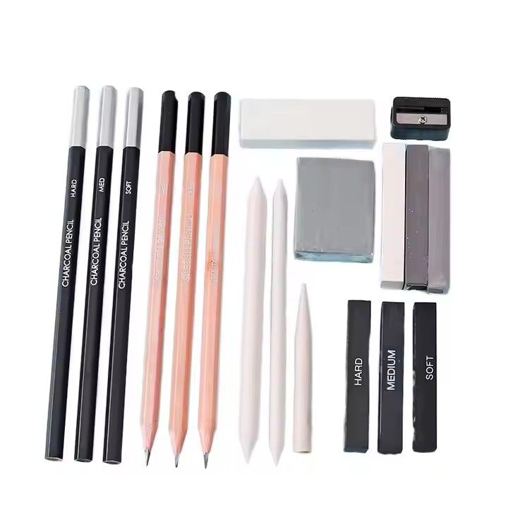 Pencil Set for Sketching and Painting