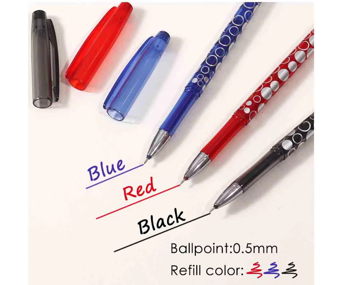 blue、black、red