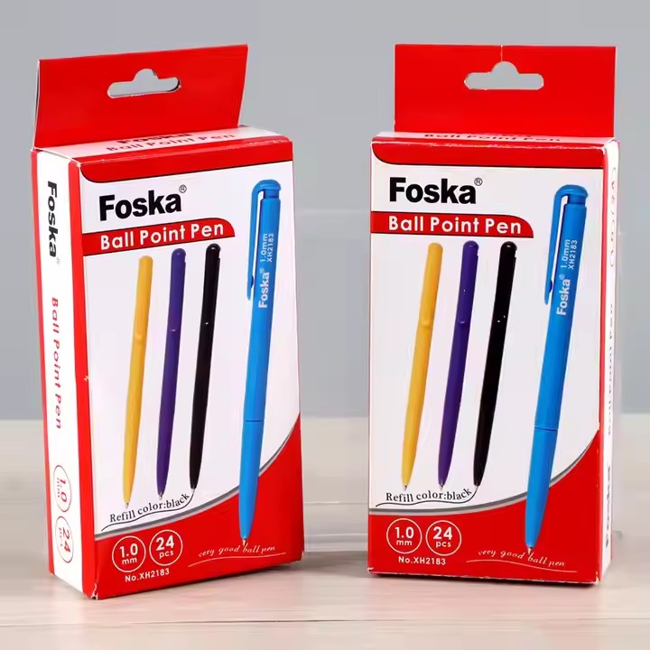 Simple Cheap Plastic Ballpoint Pen