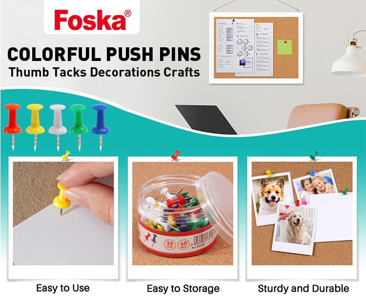 push pin for office