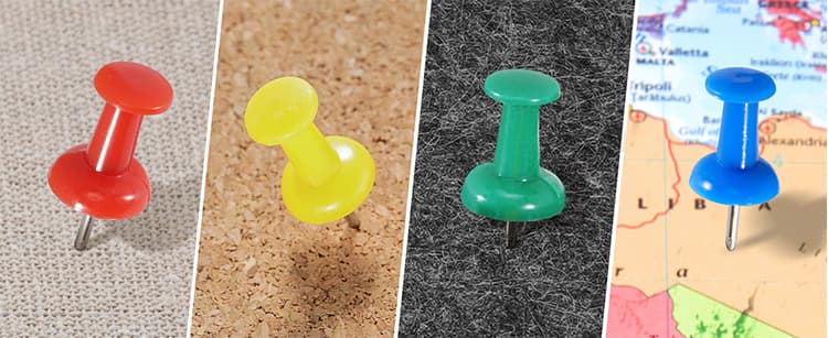 25mmpush pins for home