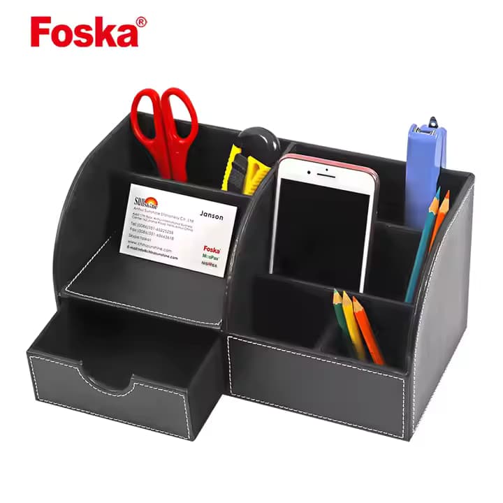 Multifunctional PVC Desktop Organizer