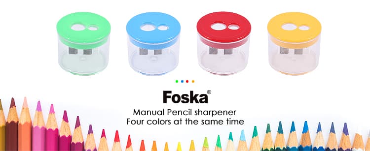 Plastic colorful sharpener