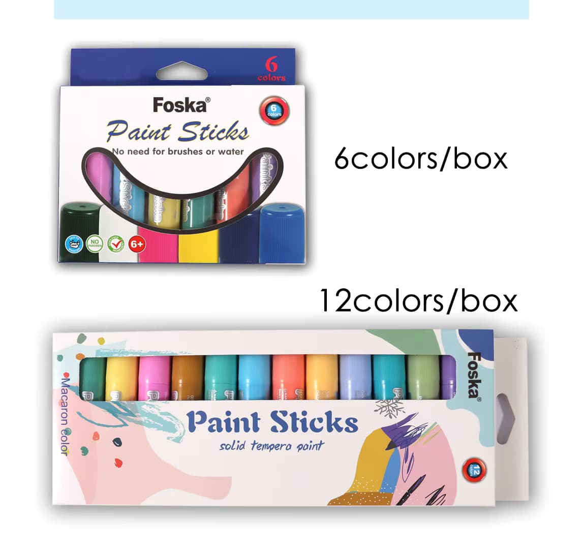 Solid Tempera Paint Crayon