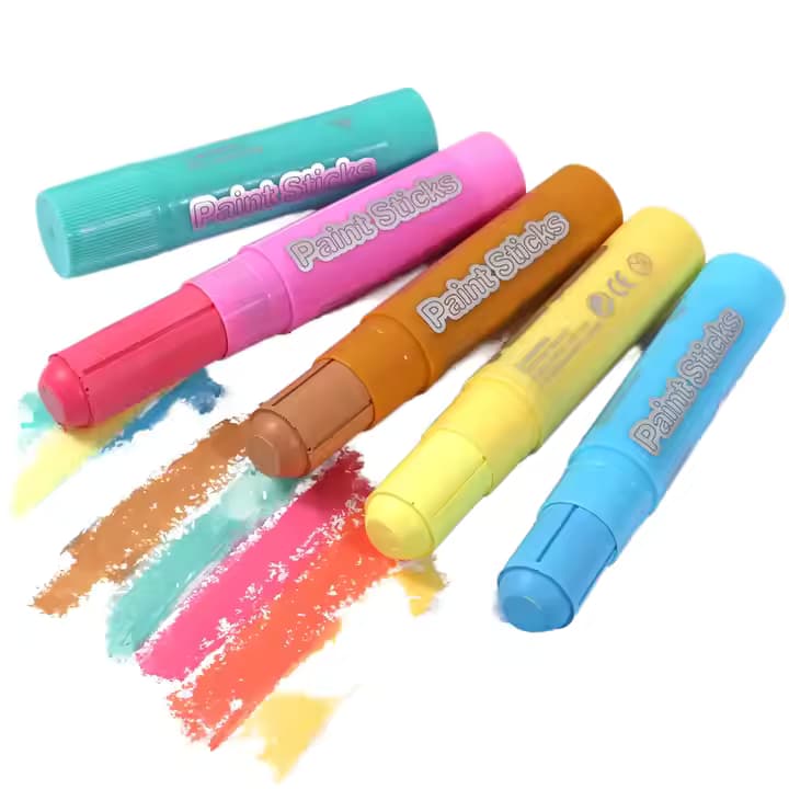 Solid Tempera Paint Crayons