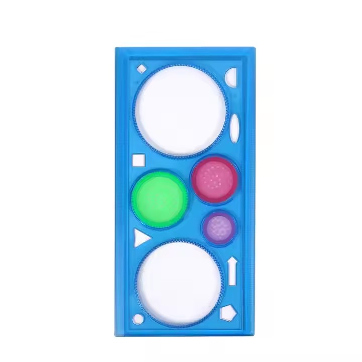 DIY Painting Plastic Creative Magic Ruler