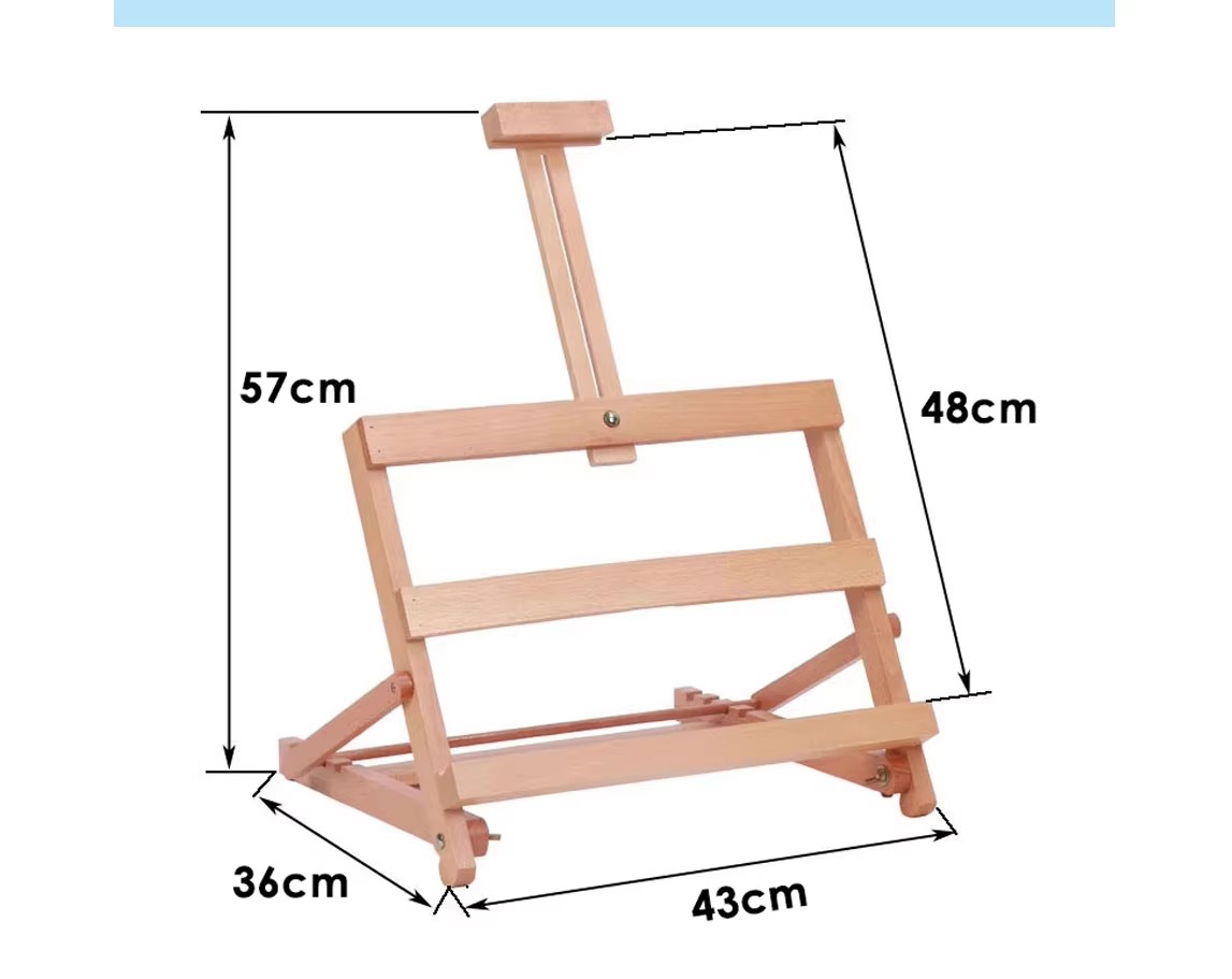 Wooden Easel Tabletop 