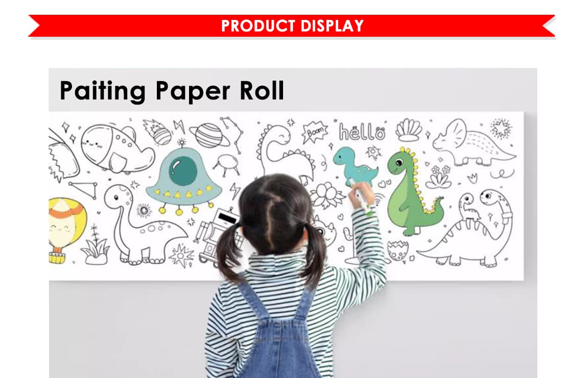 Paiting paper roll