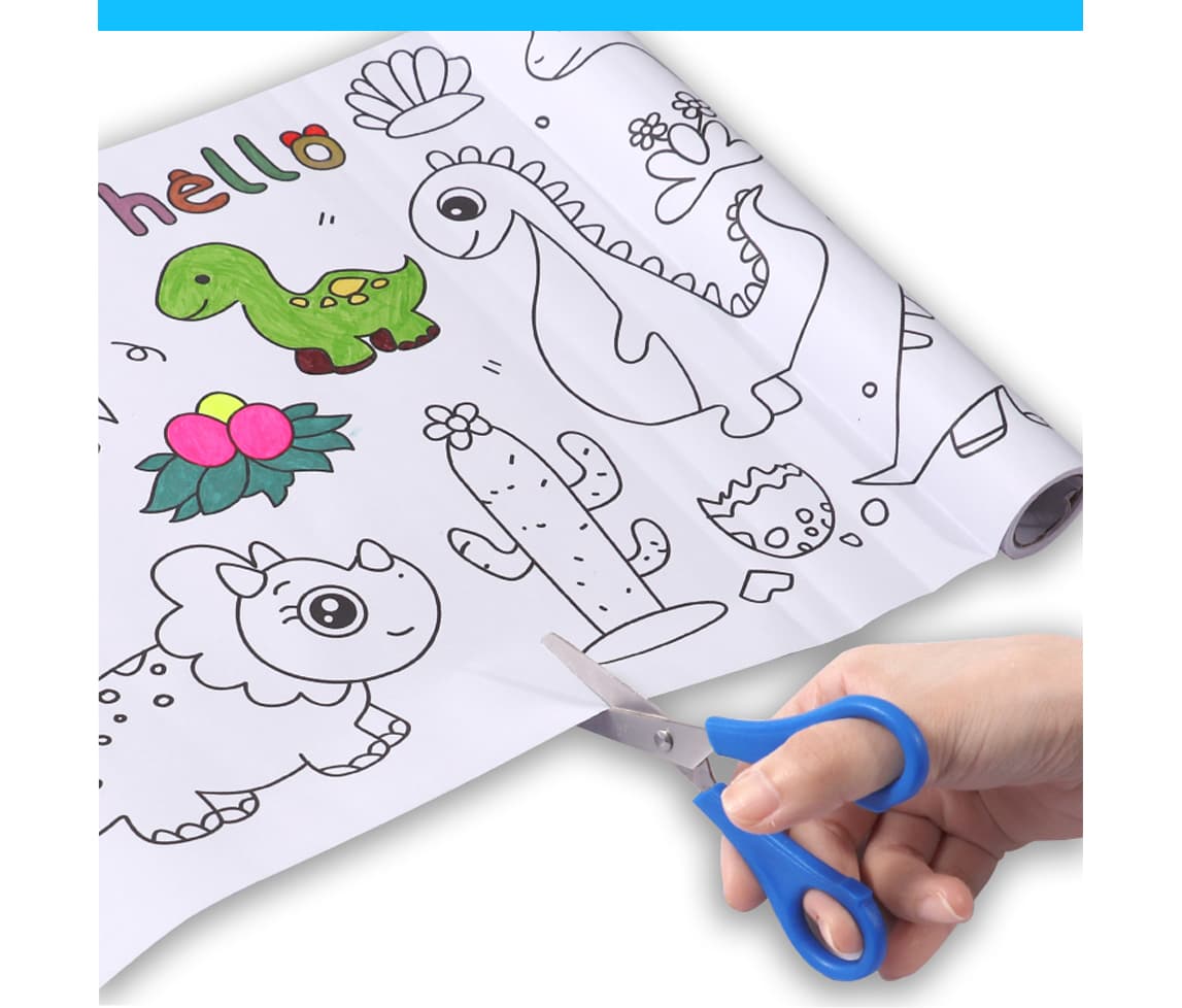 DIY Paiting paper roll
