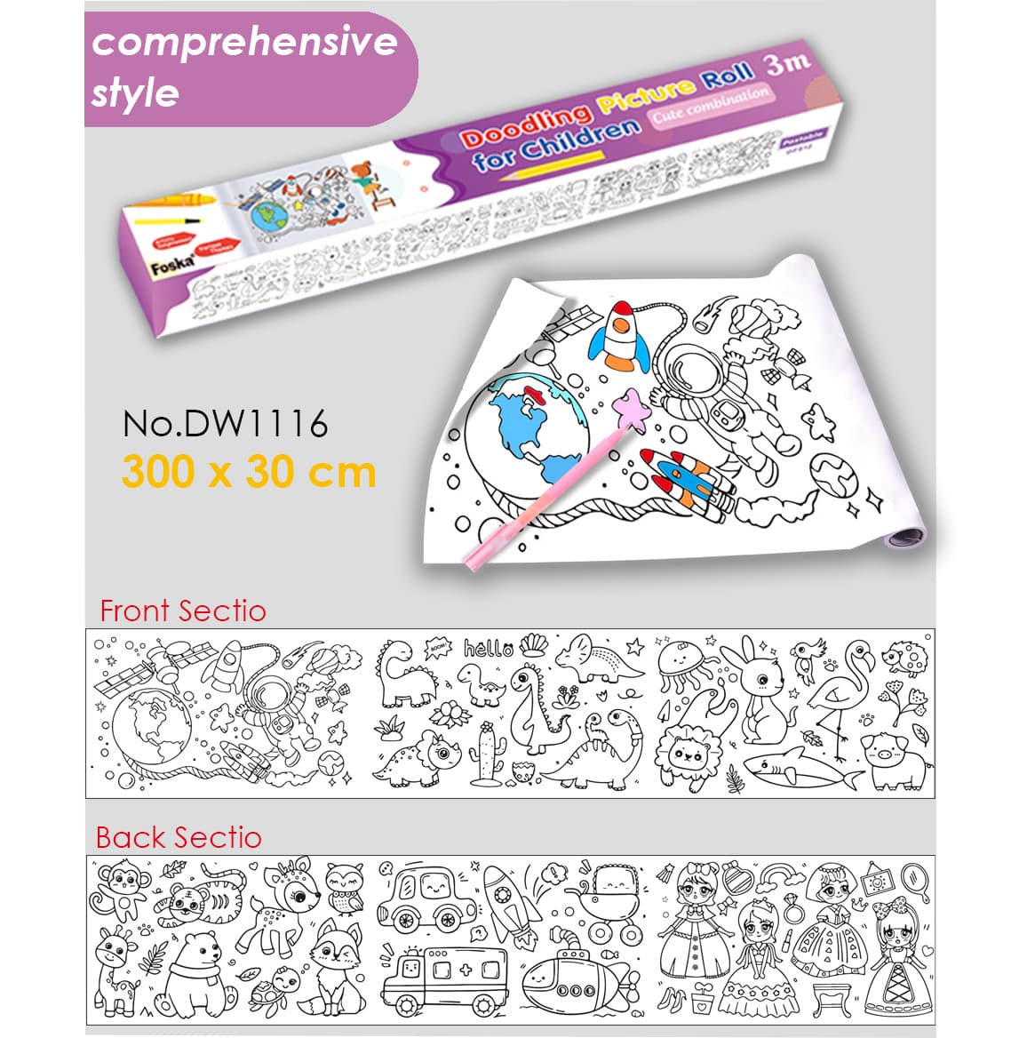 Cheap Paper Wall Painting Sticky Rolling