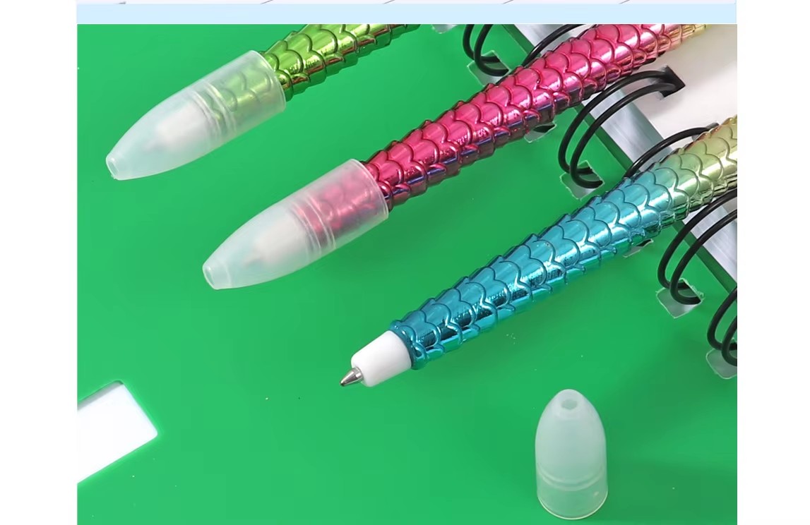 Colorful Shiny Fish Tail pen