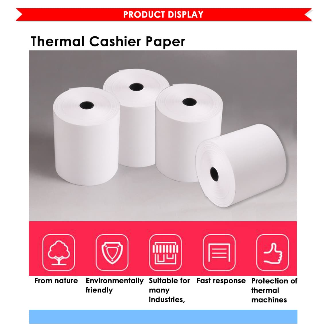 Thermal Cashier paper Thermal Cashier paper
