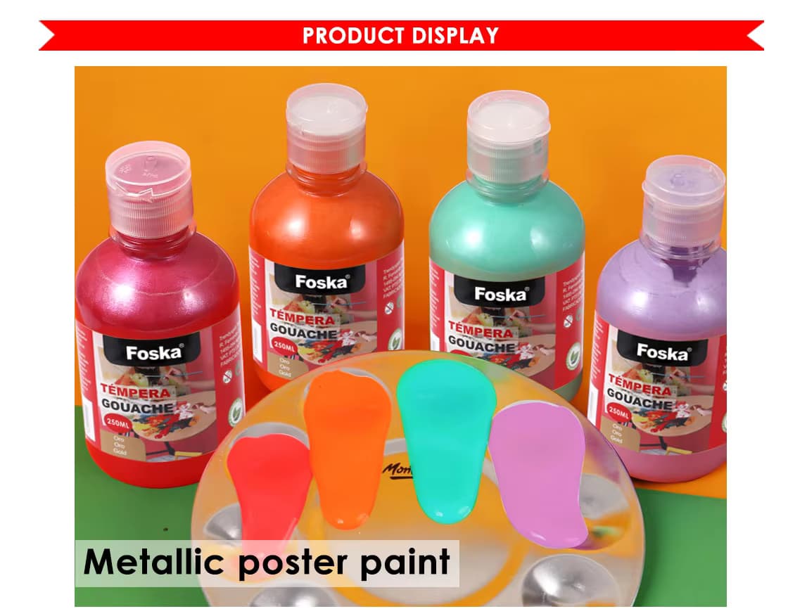 500ml Metallic Poster Paint