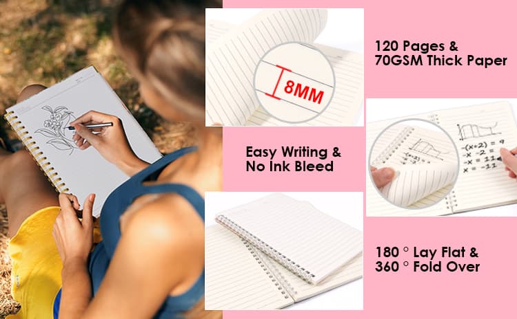 Lined Spiral Notebook