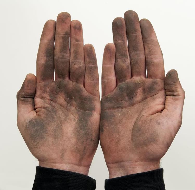 easily dirty hands Number Machine