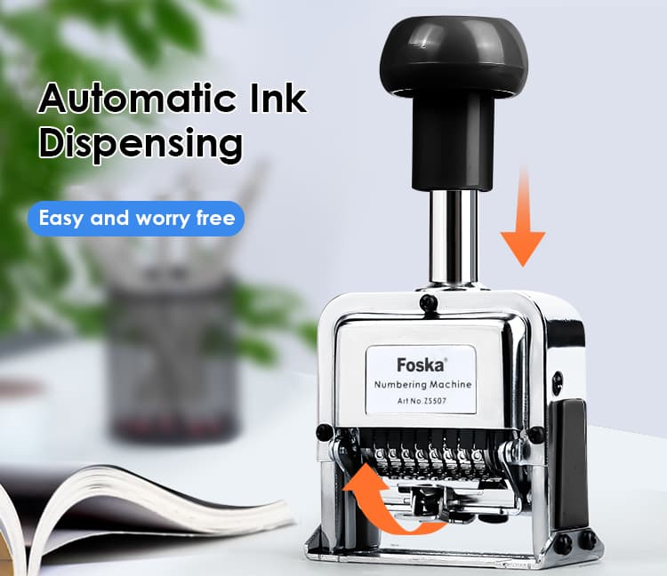 Automatic Inking Numbering Machine