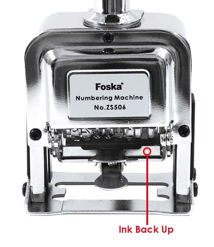 cartridge bounces back Numbering Machine