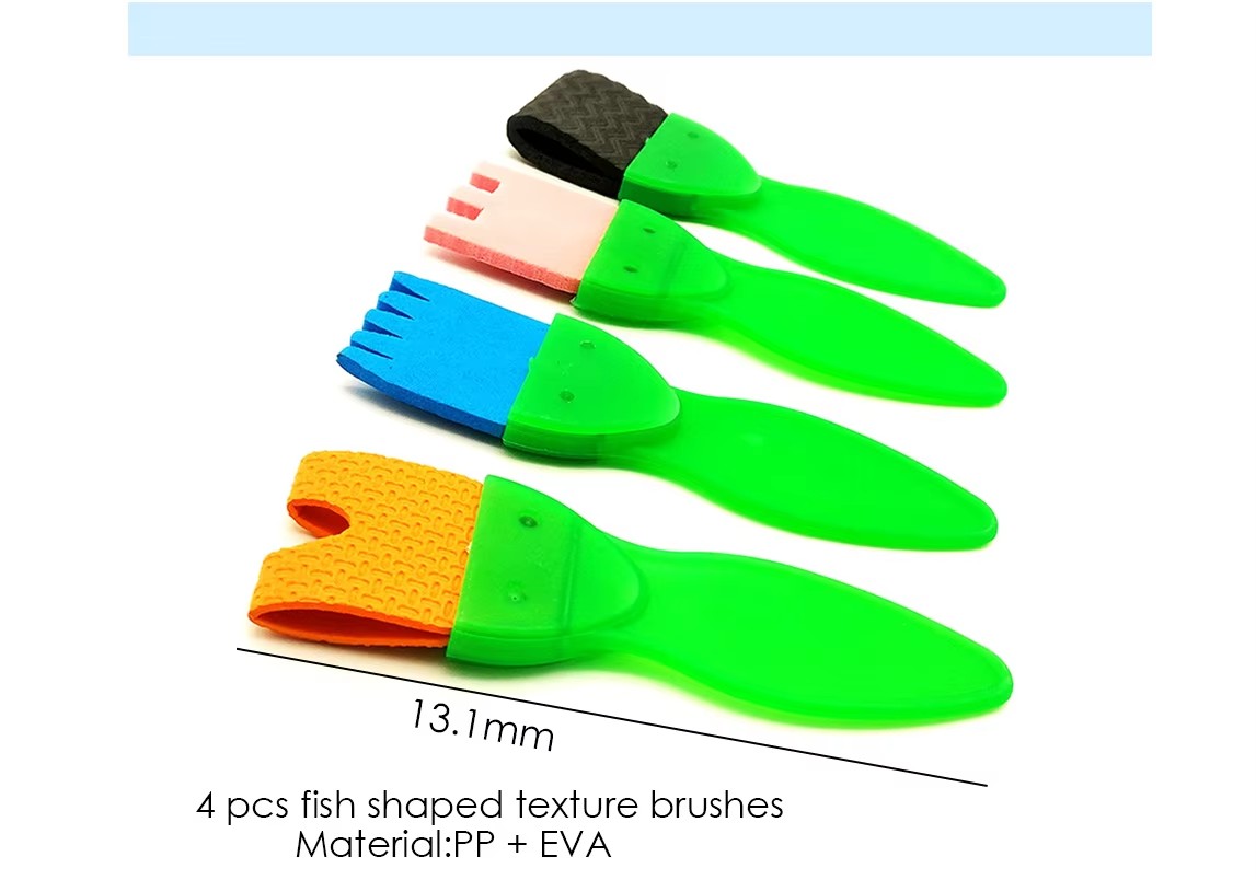 Art Sponge Brush Stamp Set for Kids