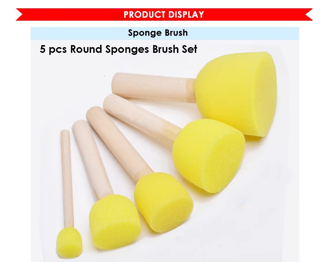 sponge painting brush