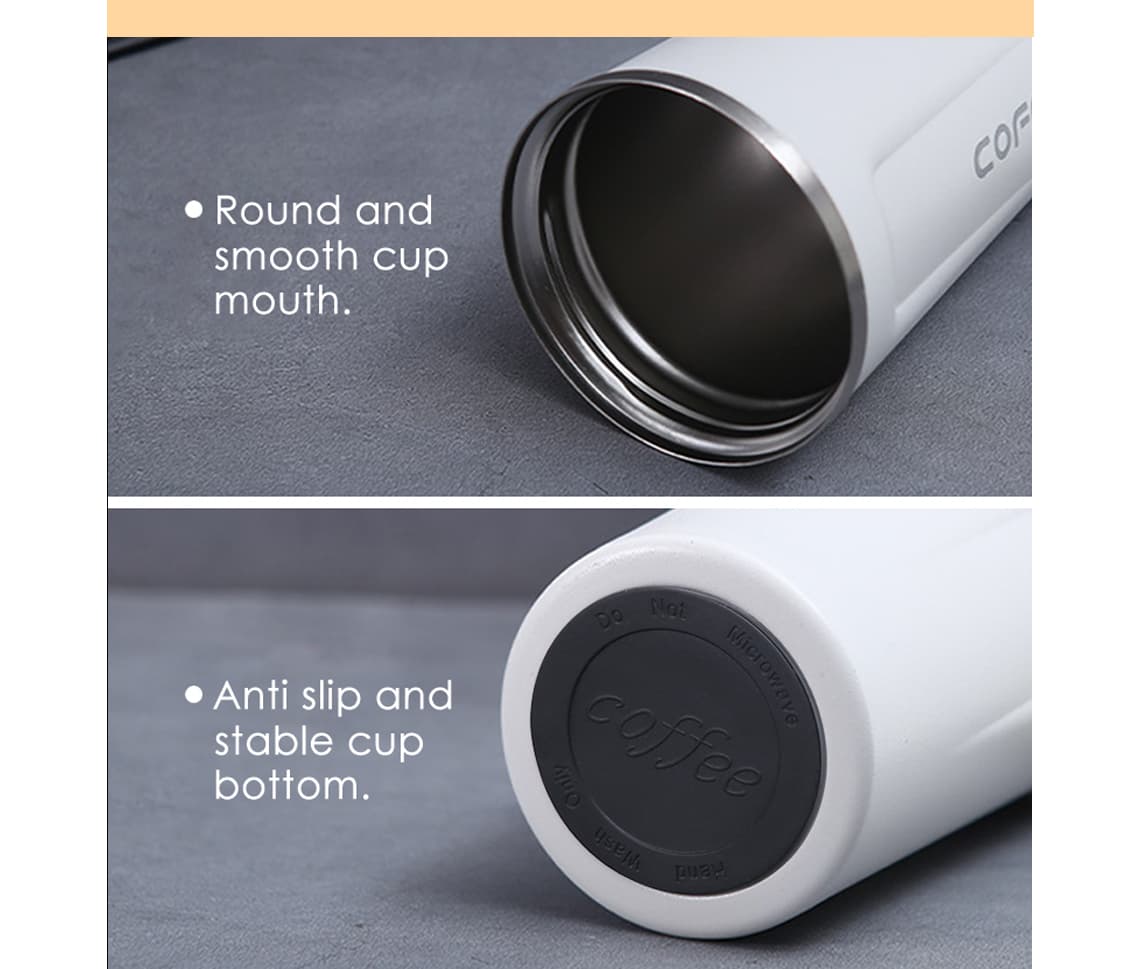 Can display temperature Vacuum cup