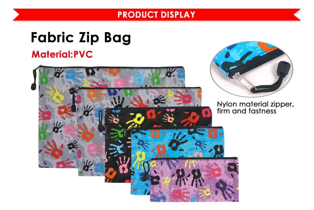 Camouflage Palm Zipper Bag