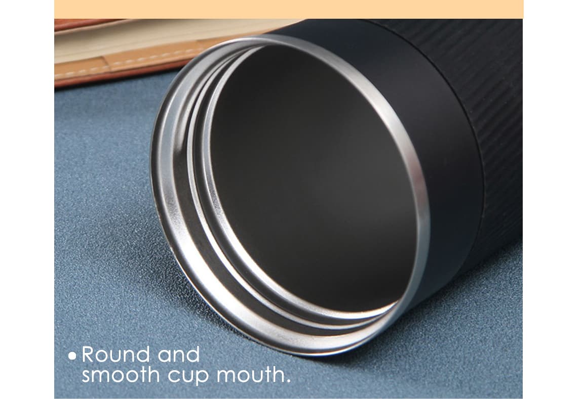 Can display temperature Vacuum cup