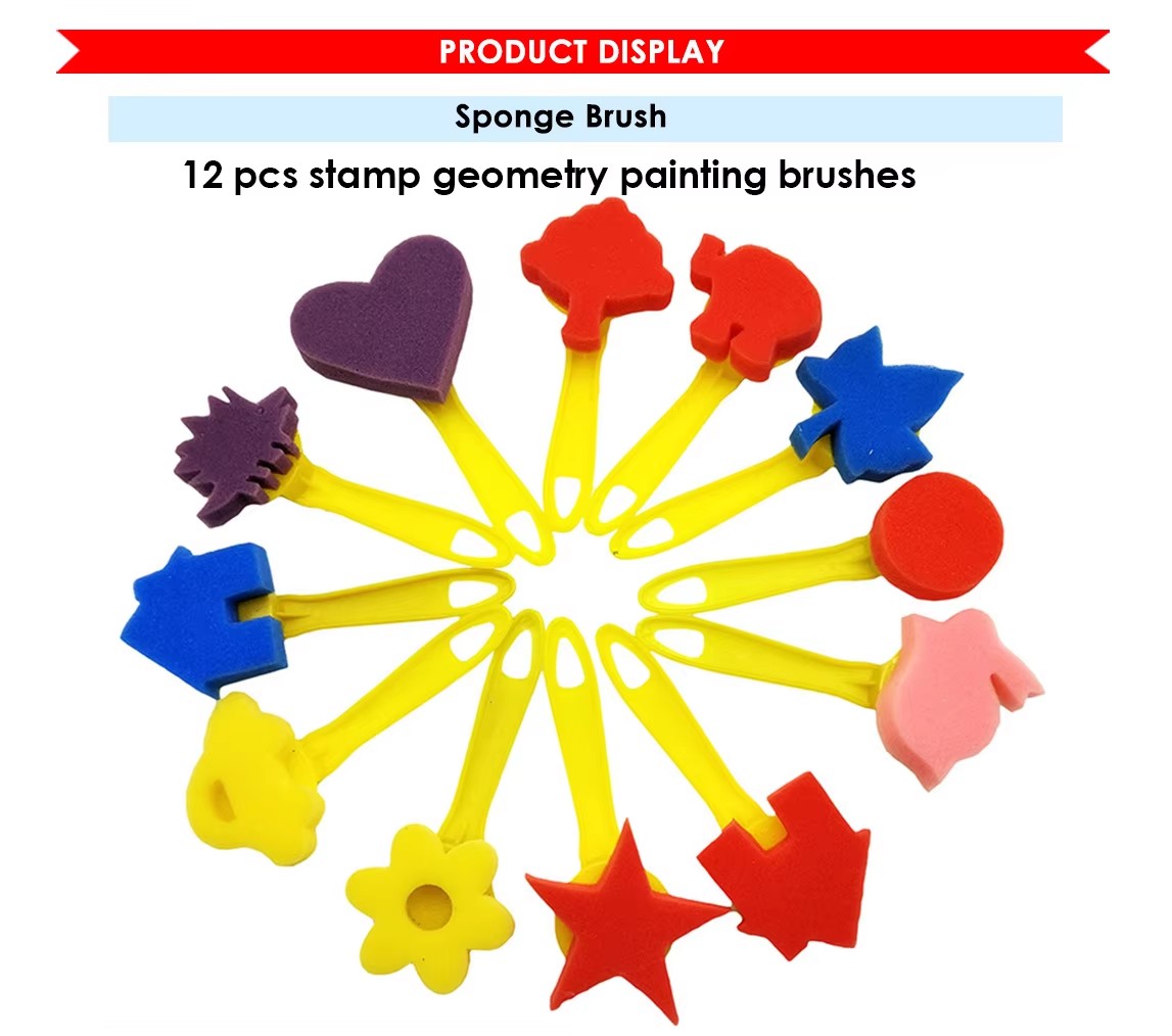 sponge painting brush