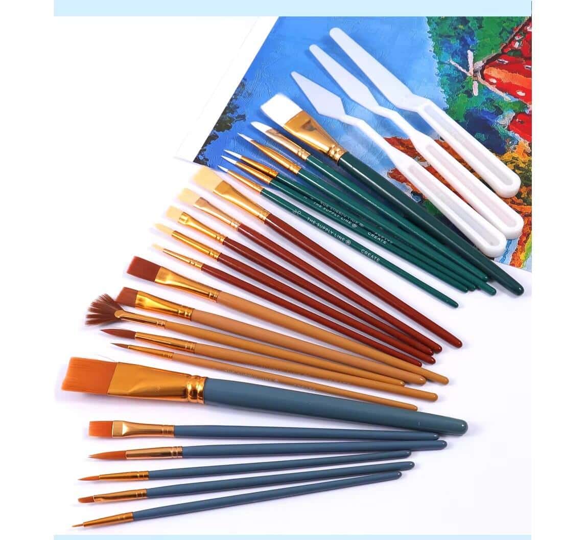 Nylon Hair Brush Set