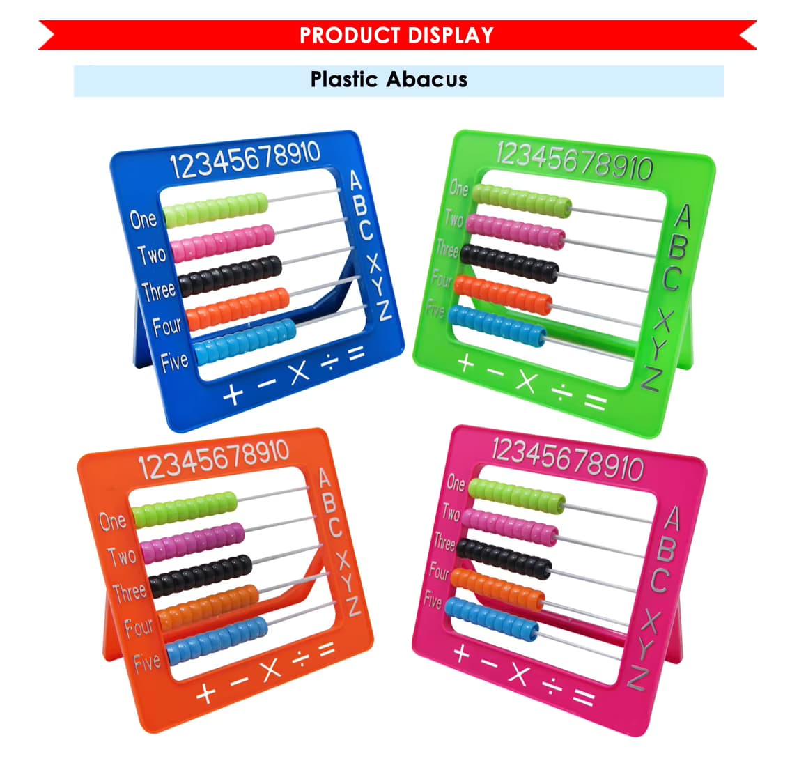 Colorful plastic Abacus