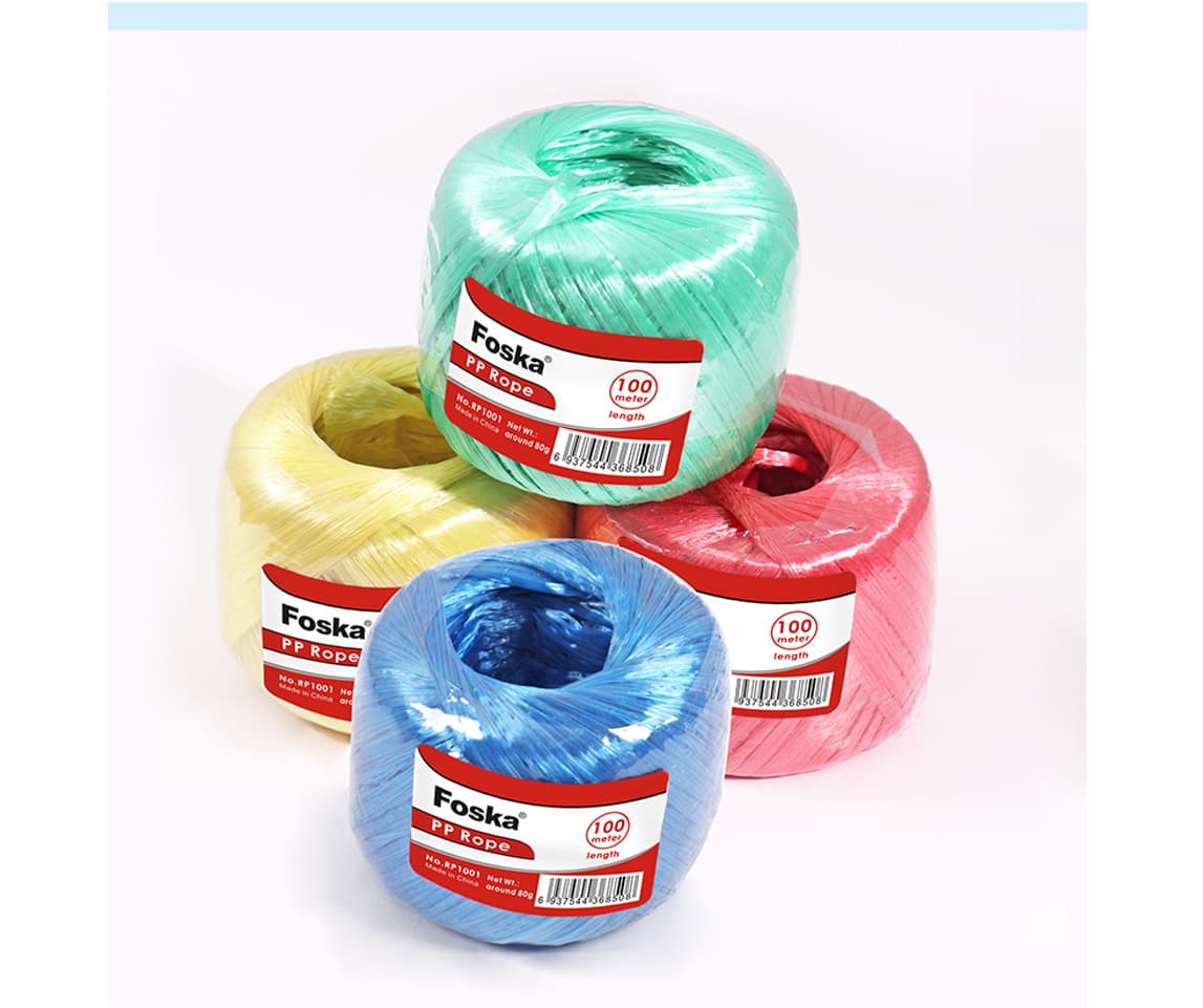 assorted colors pp rope