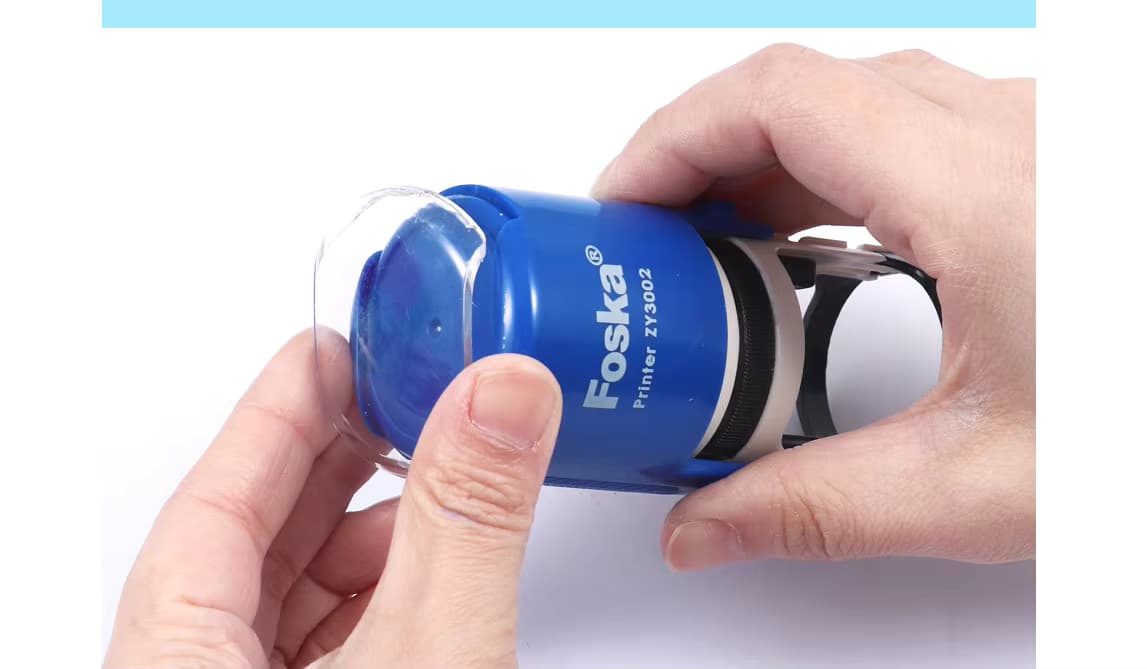 Rubber Self-inking Stamp 