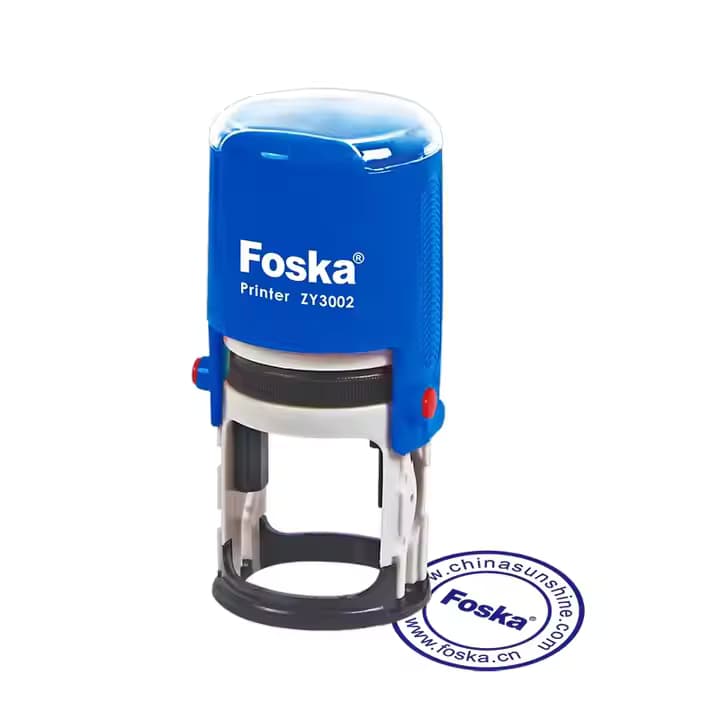 Round Shape Self-inking Stamp