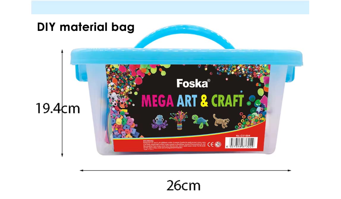 Plastic box packaging