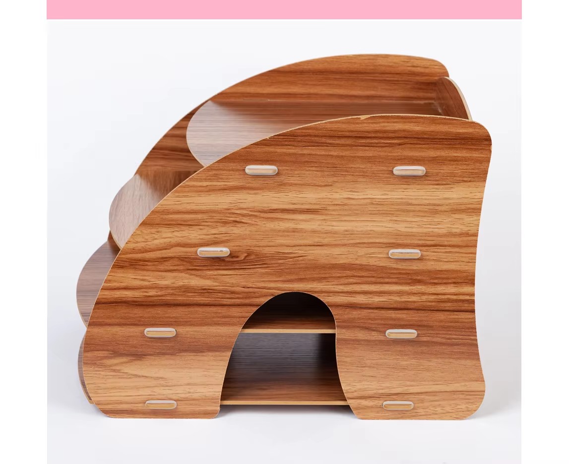 MDF desktop organizer