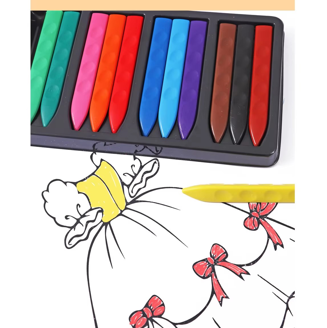 12 pcs crayon for kids