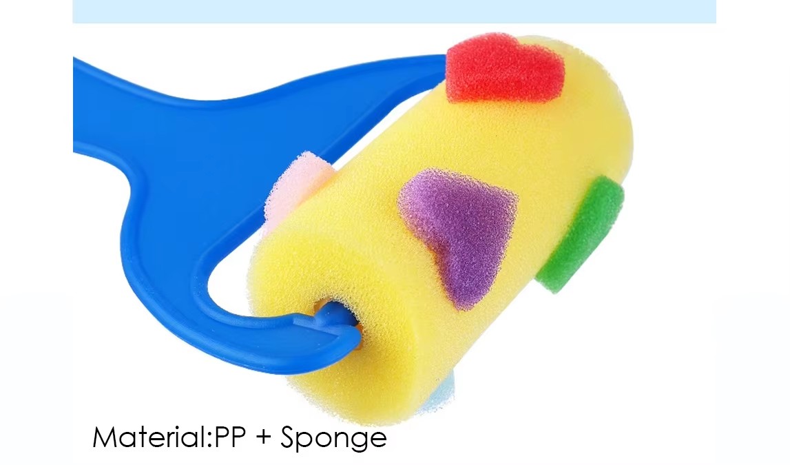 plastic handle roller brush