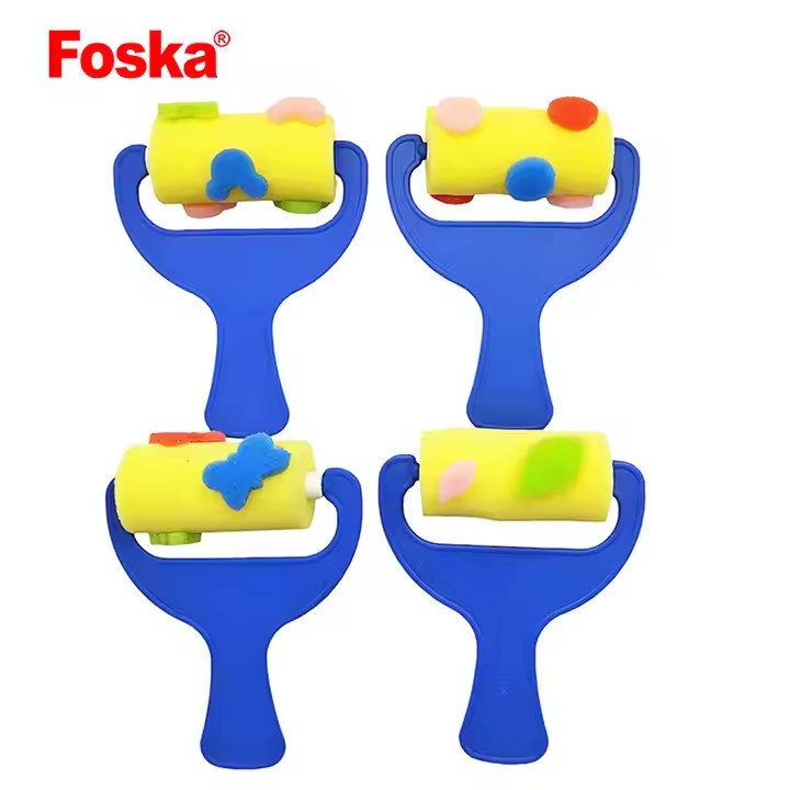 Roller Set of 4 Diy Paint Brush