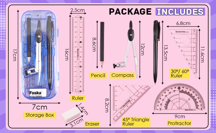 Compass Divider Tool Set