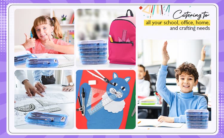 Multipurpose Math Compass Divider