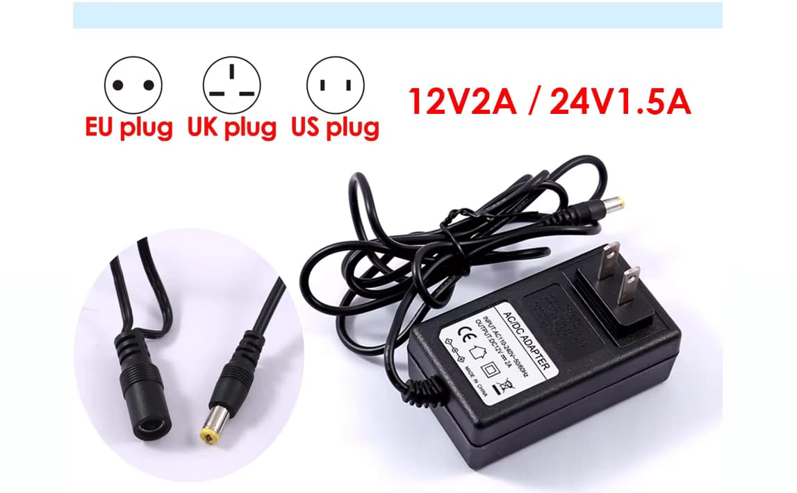 Different plugs to choose