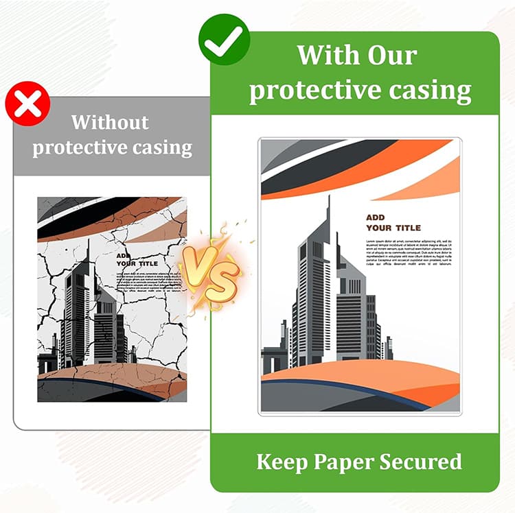 Keep paper secured
