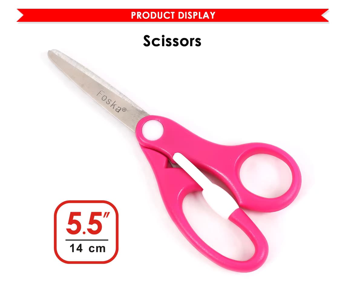 Paper Cutting Safety Scissors 