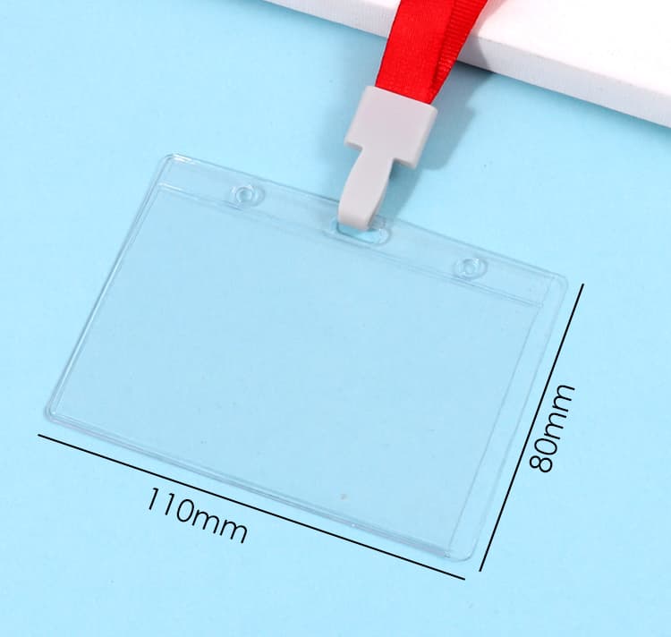 PVC name badge for office