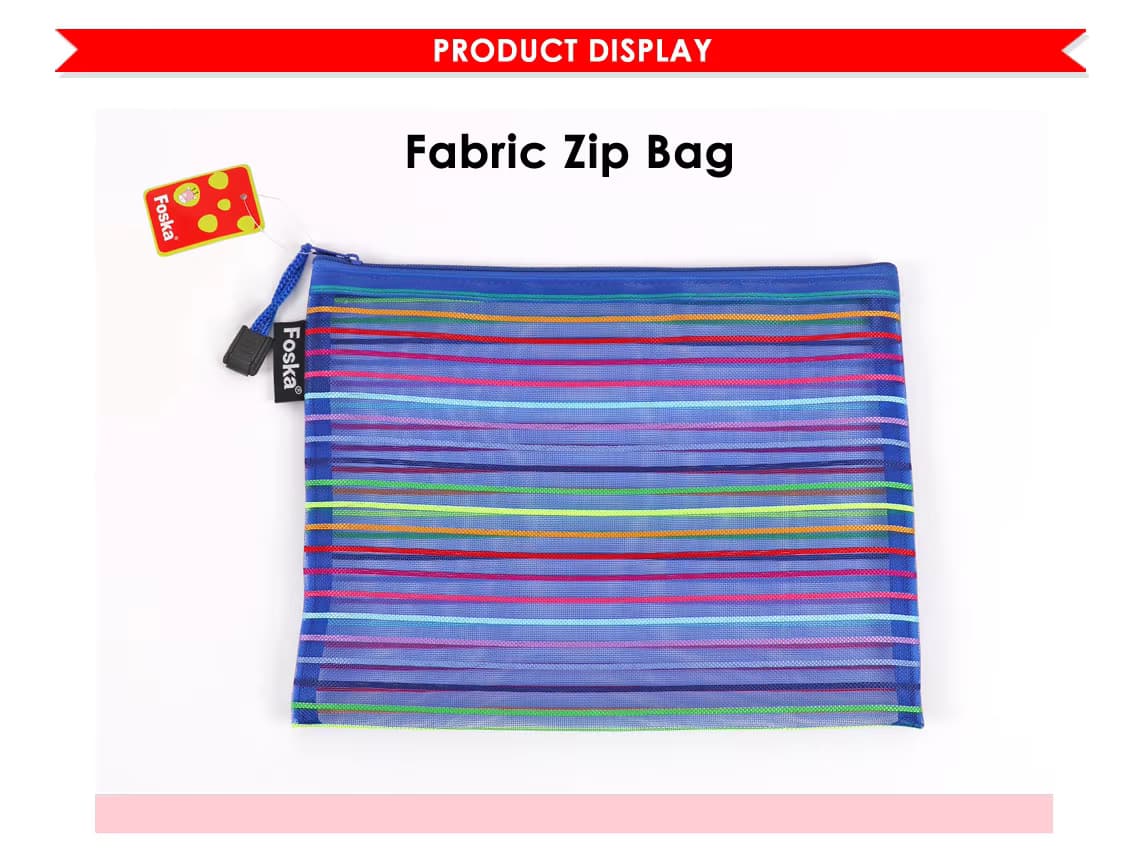 Nylon Fabric Zipper Bag