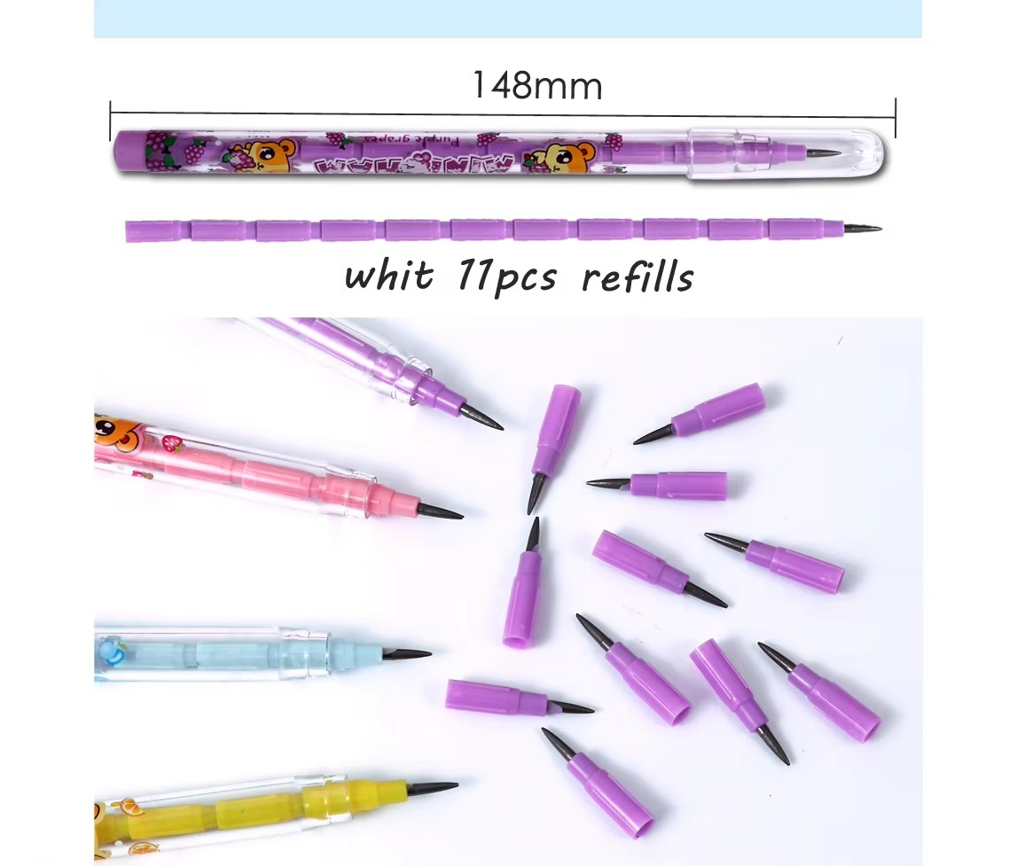 Non-sharpening Pencil with refill