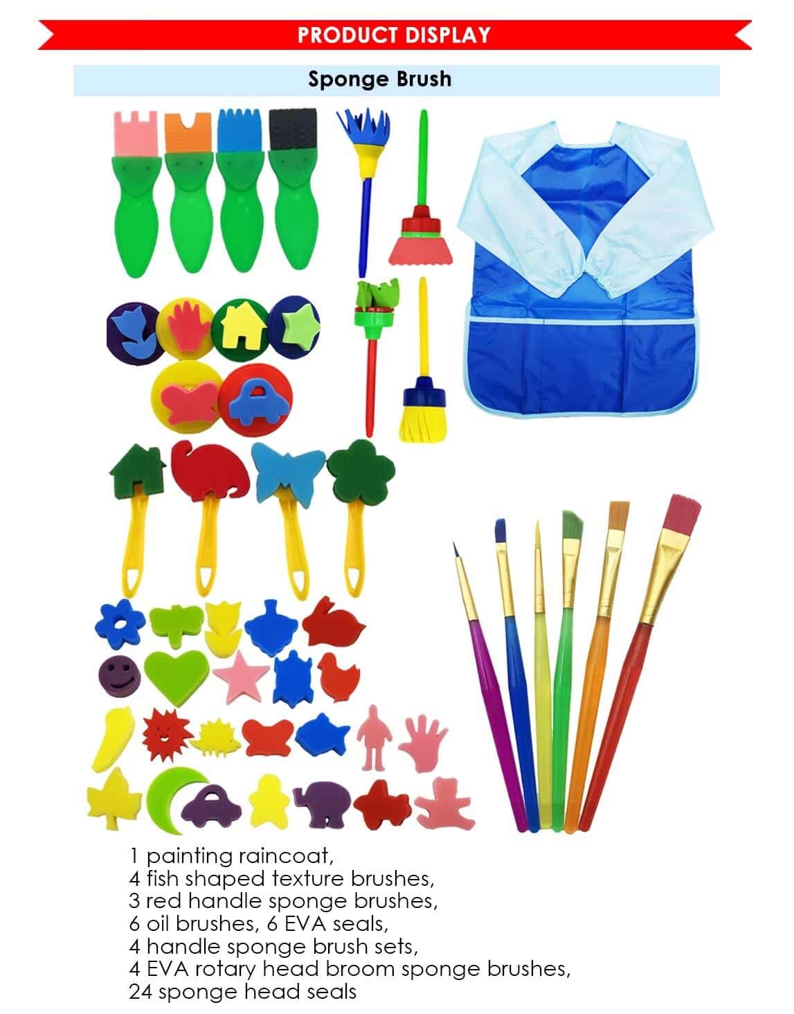 foam brush set