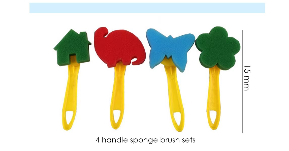 Sponge Watercolor Painting Brush