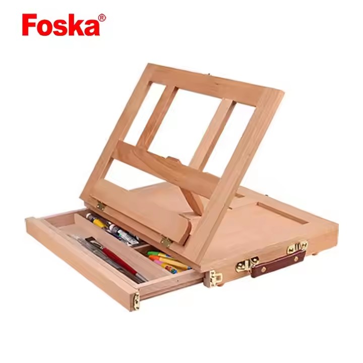 Easel Box Beech Wood