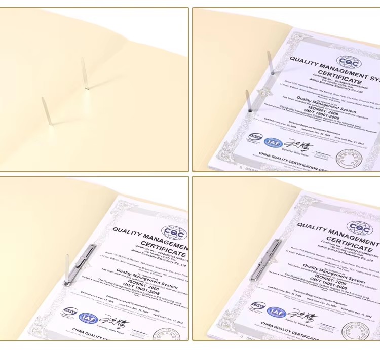 Top Tab Fastener Folder