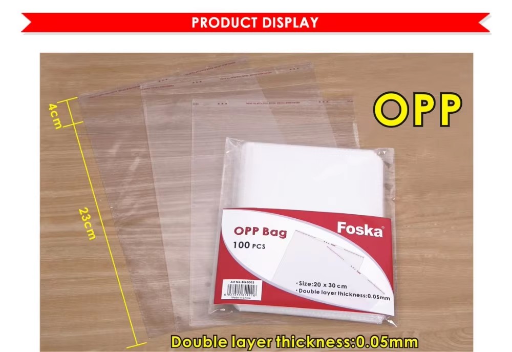 Clear Polybag Opp Bag
